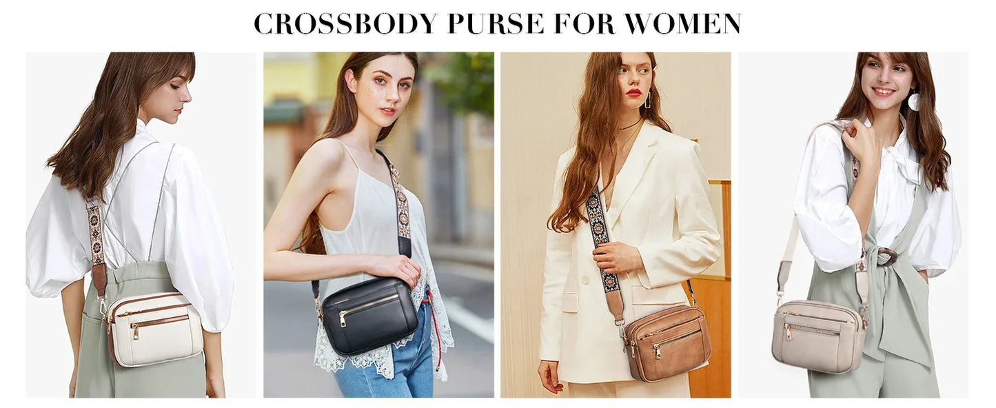 LAYJAY Cassie Refined Leather Shoulder Bag