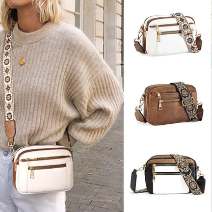 LAYJAY Cassie Refined Leather Shoulder Bag