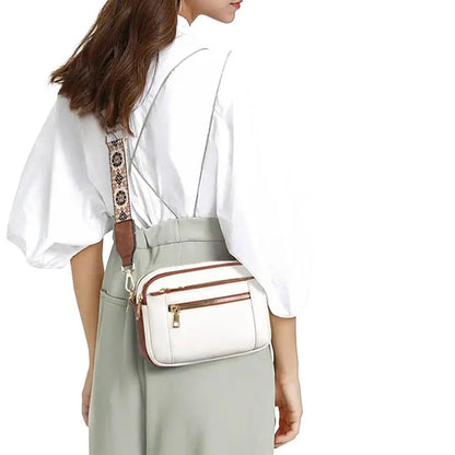 LAYJAY Cassie Refined Leather Shoulder Bag