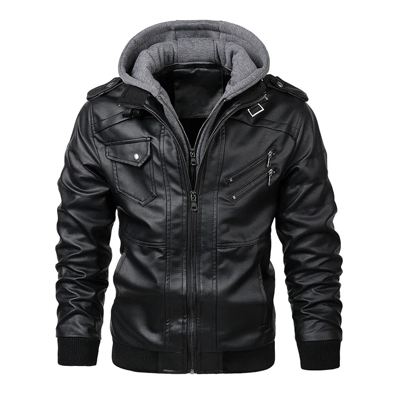 LAYJAY Leather Jacket