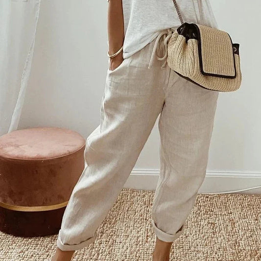 LAYJAY Cotton Linen Pants