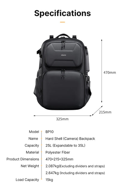 LAYJAY Ulanzi BP10 Camera Backpack