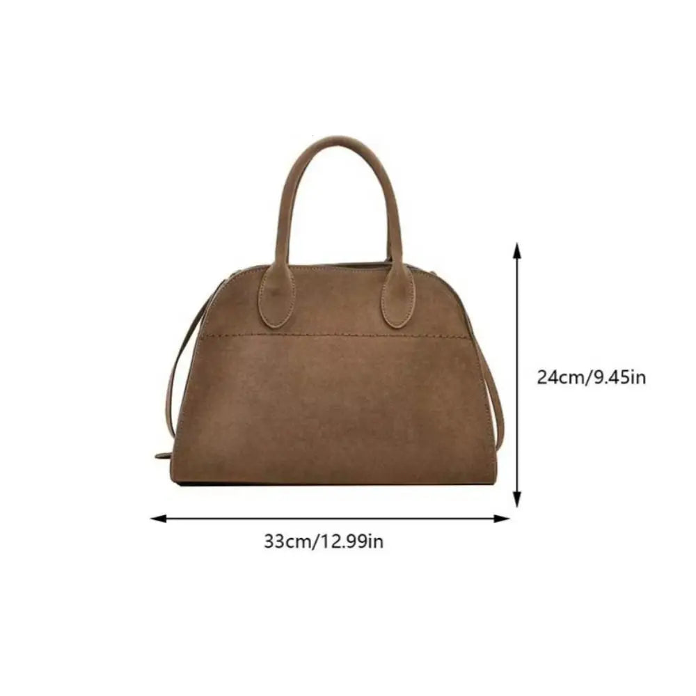 LAYJAY CLASSIC LADY MAXI Suede Leather Mocha